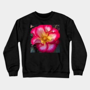 Red and Yellow Rose Crewneck Sweatshirt